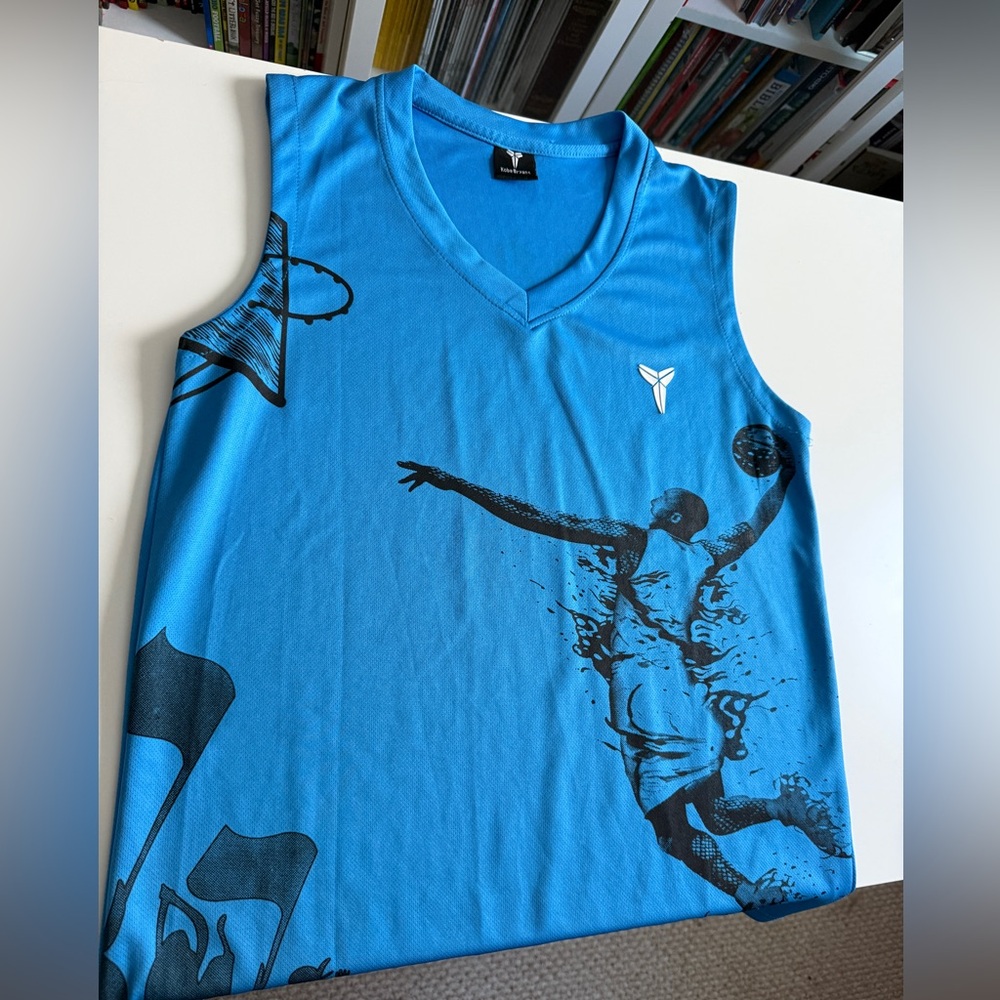 Kobe Bryant Blue Basketball Tank Mens Small